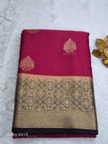 Satin Saree(Semi - Kanchipuram Style)
