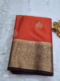 Satin Saree(Semi - Kanchipuram Style)