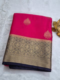 Satin Saree(Semi - Kanchipuram Style)